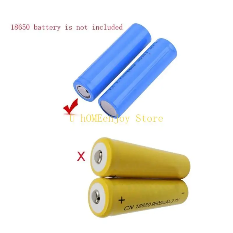 B0KF Removable Welding-free 16-section 18650 DIY Mobile Power for Shel