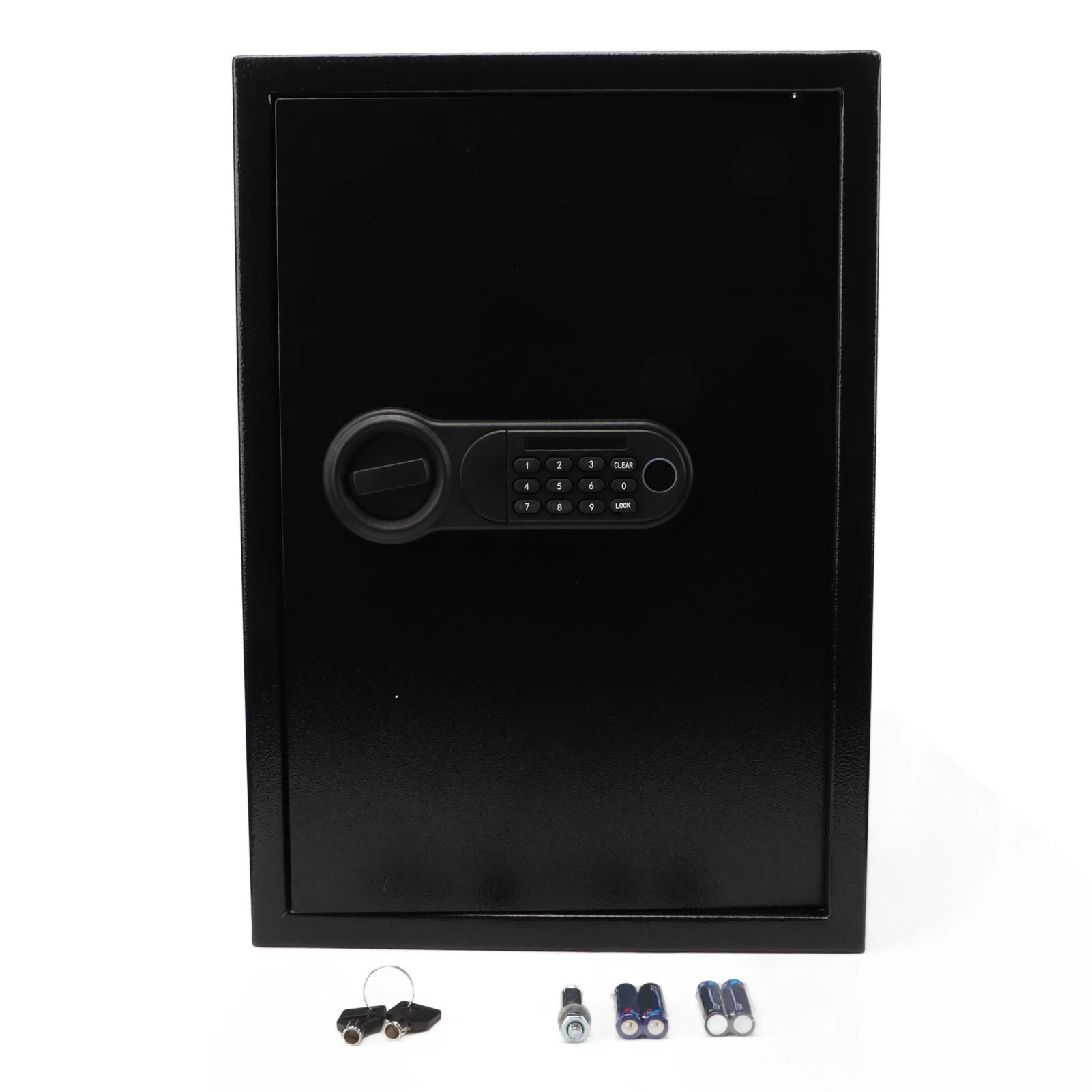 Digital Electronic Security Box Password Double Layer Carbon Steel Box Portable Safe Lock Deposit Box for Cash Jewelry Documents