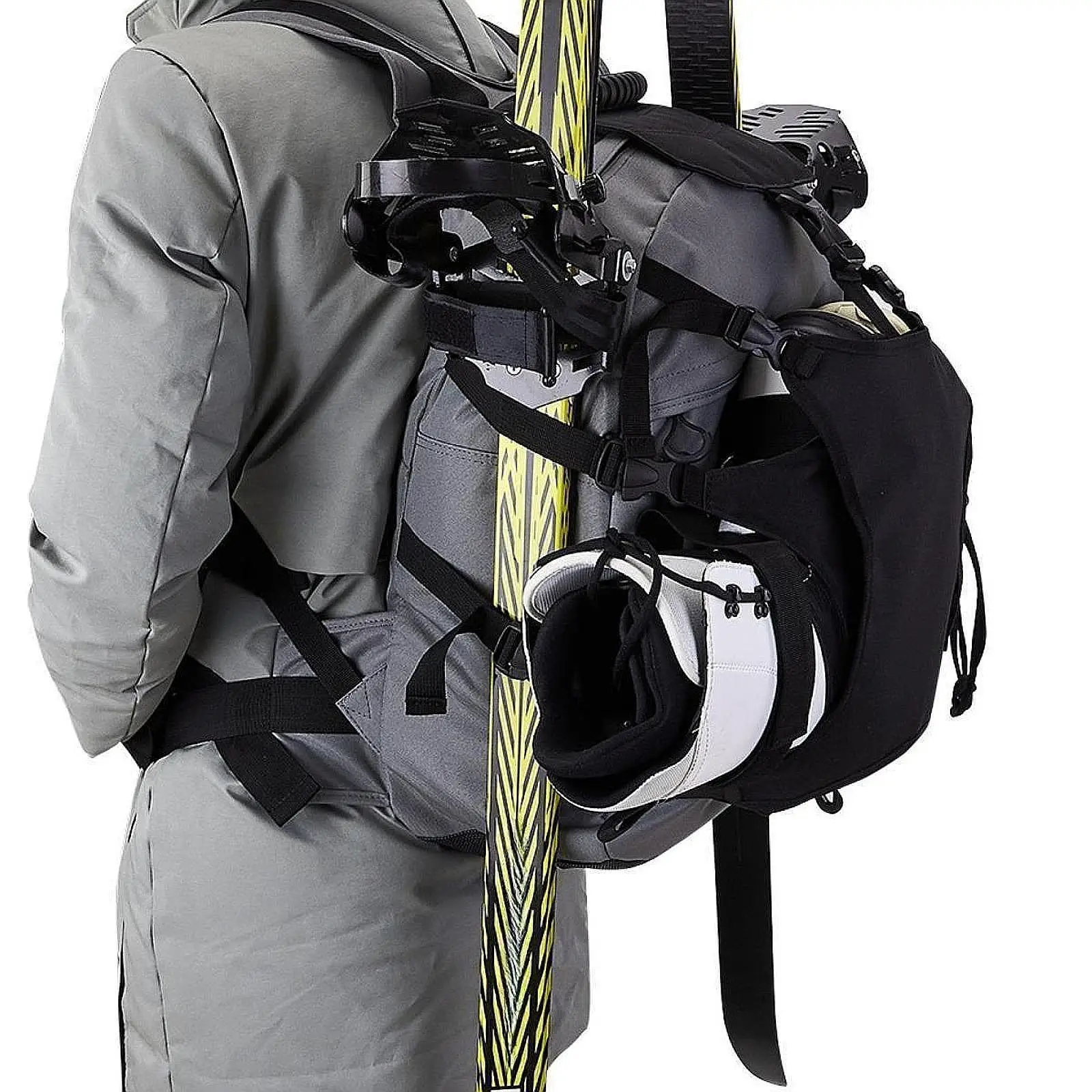 Ski Backpack for Travel Luggage Helmet Bag for Skiing Gear Accessories Cycling Bag for Sports Hiking Skating Camping Men Women - view 5