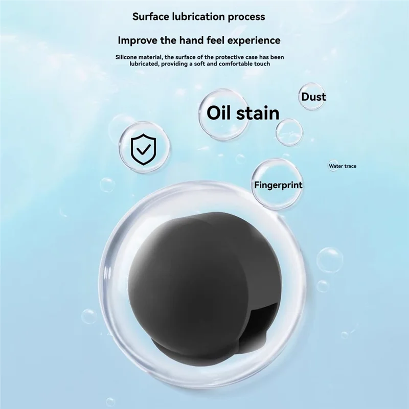 

ABSQ-Invisible Dive Case Lens Guard Protective Cover For Insta360 X5 Action Cameras Accessories Pleochroic Lens Cap White