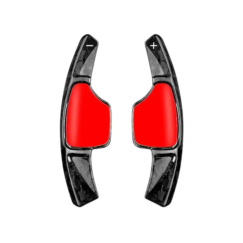 For Cadillac CT4 CT5 XT6 XT4 Extended Wheelbase Real Carbon Fiber Car Steering Wheel Gear Shift Paddle Shifter Extension