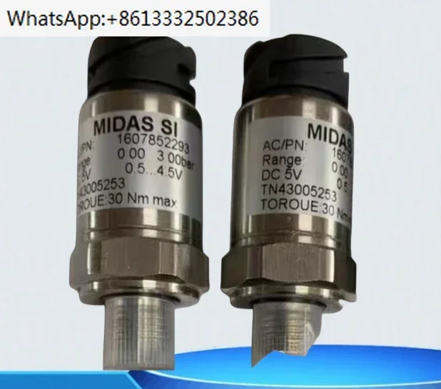 

Mobile Fuel Pressure Sensor 1607852293 Pressure Transmitter Fitting Compressor