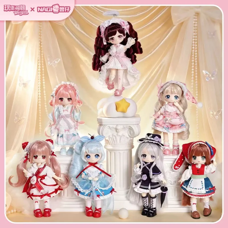 NAGI Visits Fairy Tale Town Series Bjd Blind Box Original Toys Guess Bag Mystery Box Doll Anime Figure Ornament