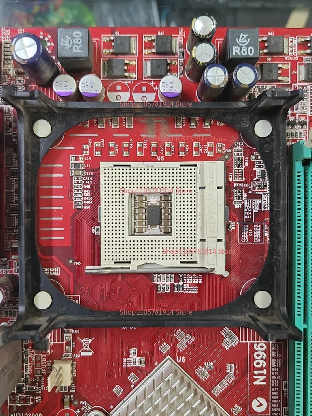 For MSI 848P V2 Main Board Socket478 848P Chipset AGP Nostalgic Collection Big Board