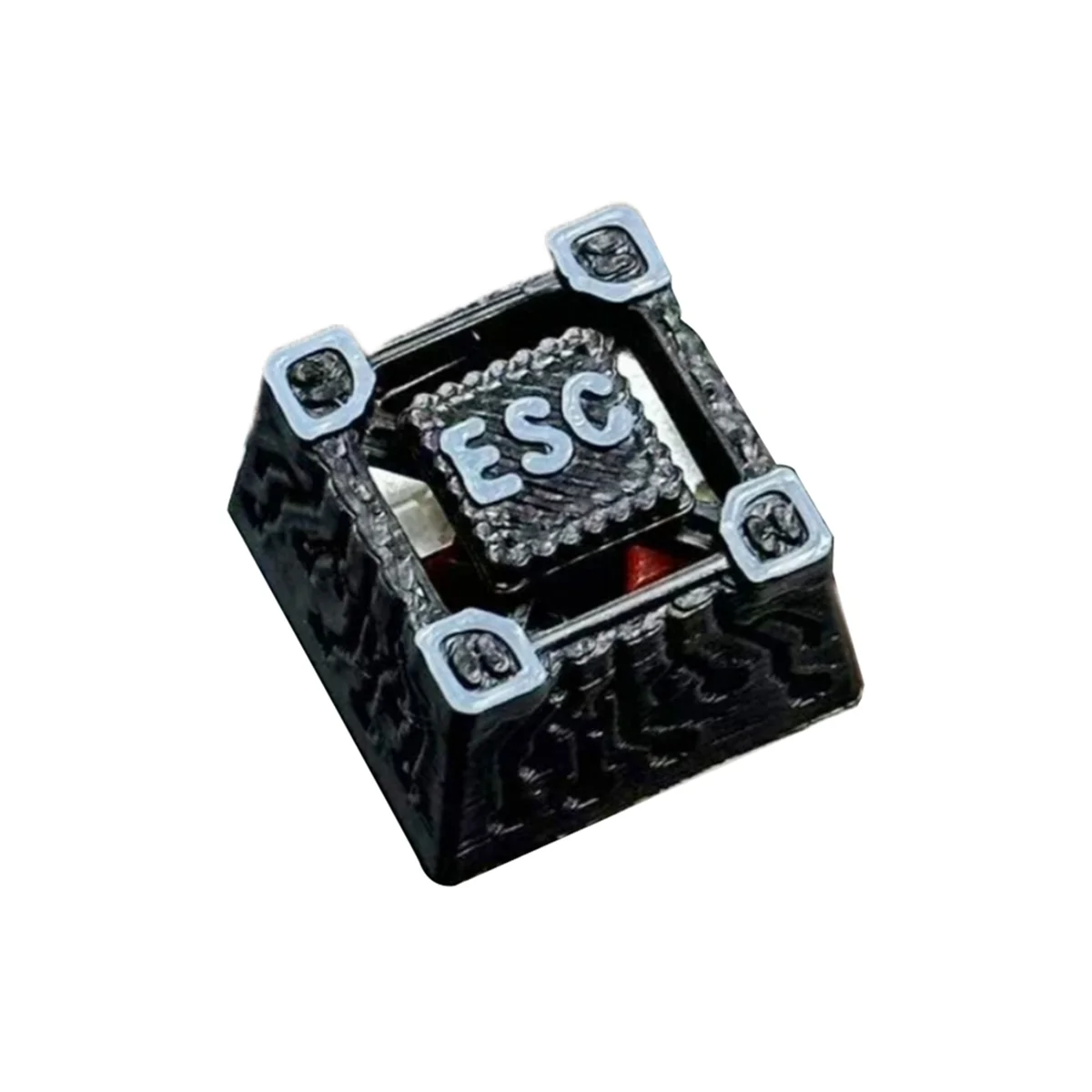 

A49T 1 шт. новые и персонализированные колпачки для клавиш, легкая игровая механическая клавиатура, колпачки для клавиш с подсветкой ESC