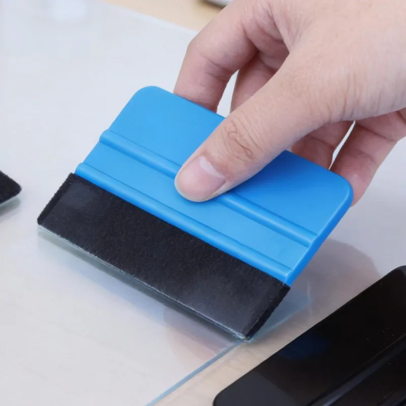 1-5x Scratch Free Film Felt Edge Squeegee Window Tinting Tool Car Vinyl Wrap Plastic Spatula Squeegee Wallpaper Smoothing