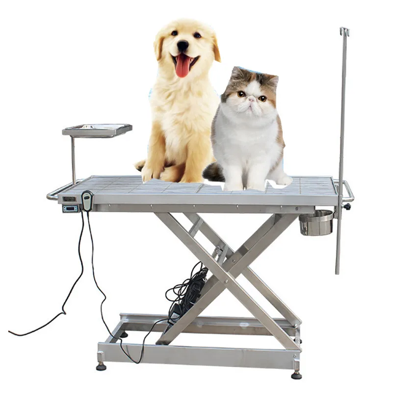 

Vet Electric Surgery Table Veterinary Operation Table Stainless Steel Pet Animal Medical Equipment