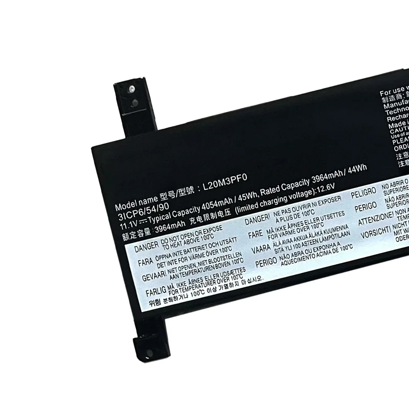 Imagem -03 - Jcljf-bateria para Lenovo Ideapad Novo L20l2pf0 L20c2pf0 L20m2pf0 L20l3pf0 L20c3pf0 L20c6 Gen V14 V15 V17 g2 Itl