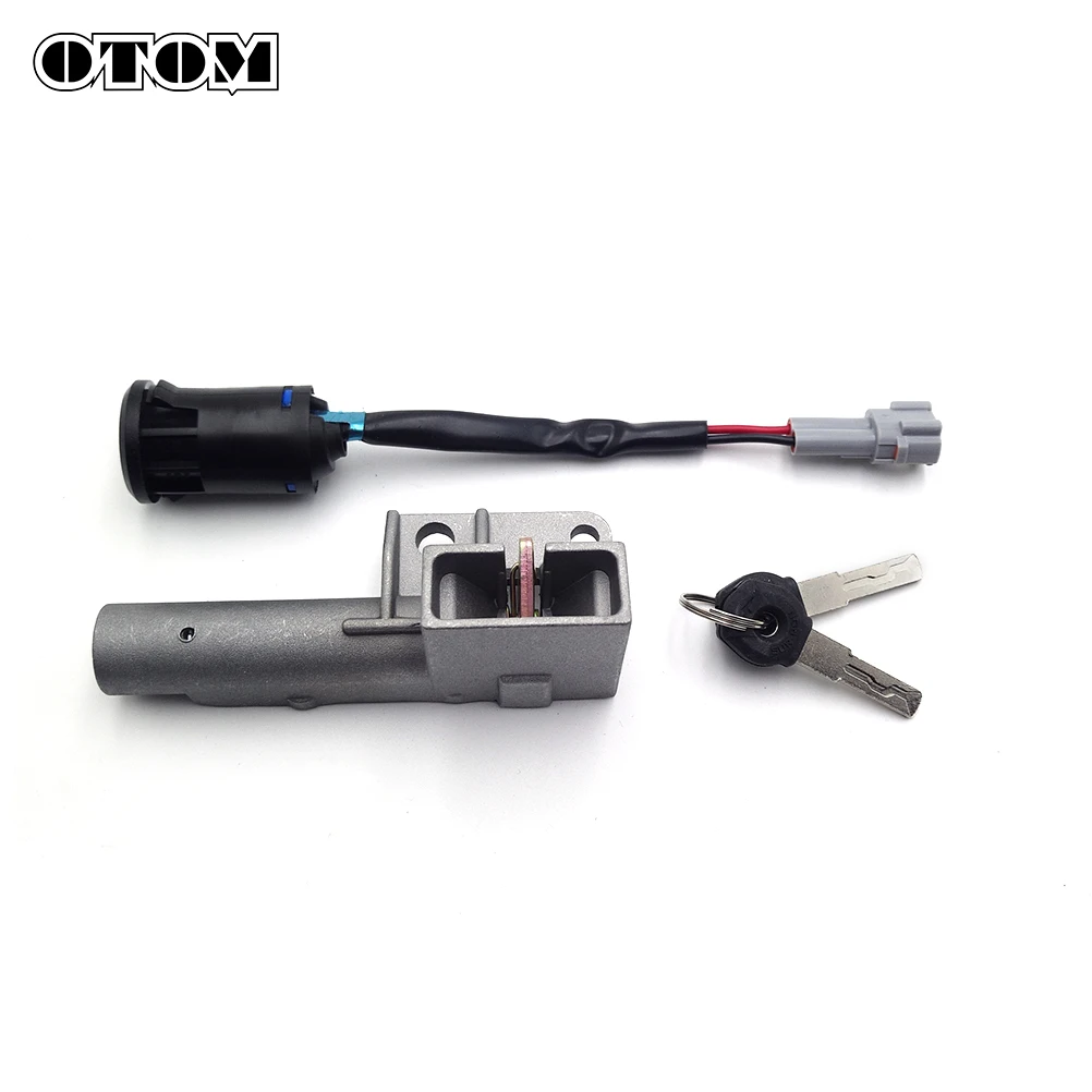OTOM ضوء النحل دراجة نارية بدء التبديل جهاز مفتاح إشعال برميل الشاعل قفل ل Sur-Ron X S الكهربائية الترابية دراجة موتوكروس جزء #4