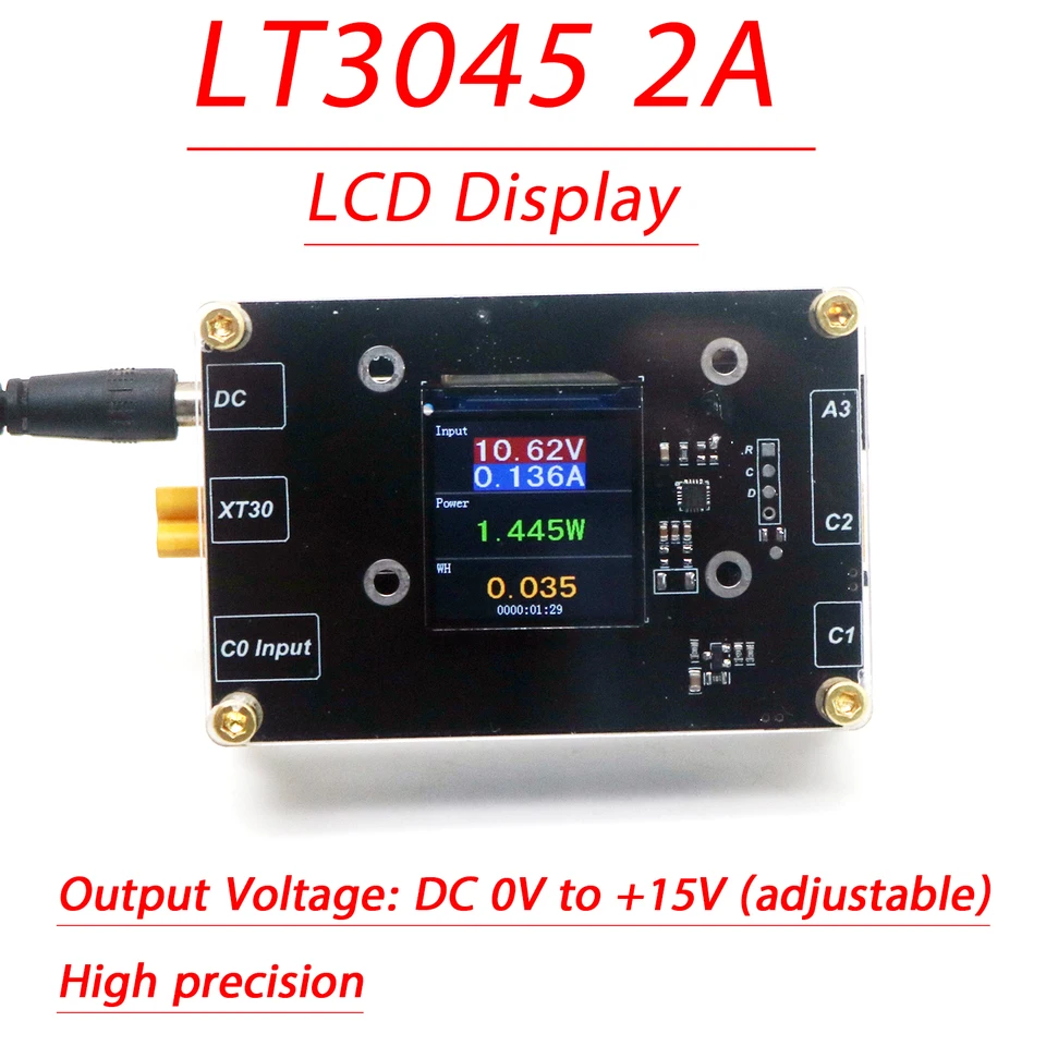 4x LT3045 2A Linear Regulator Module 0-15V Adjustable