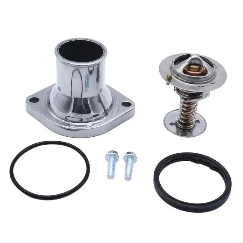 

B5XD Water Neck&Engine Cooling Thermostat Housings Assembly Components Compatible for R8938KT Optimal Temperature Control