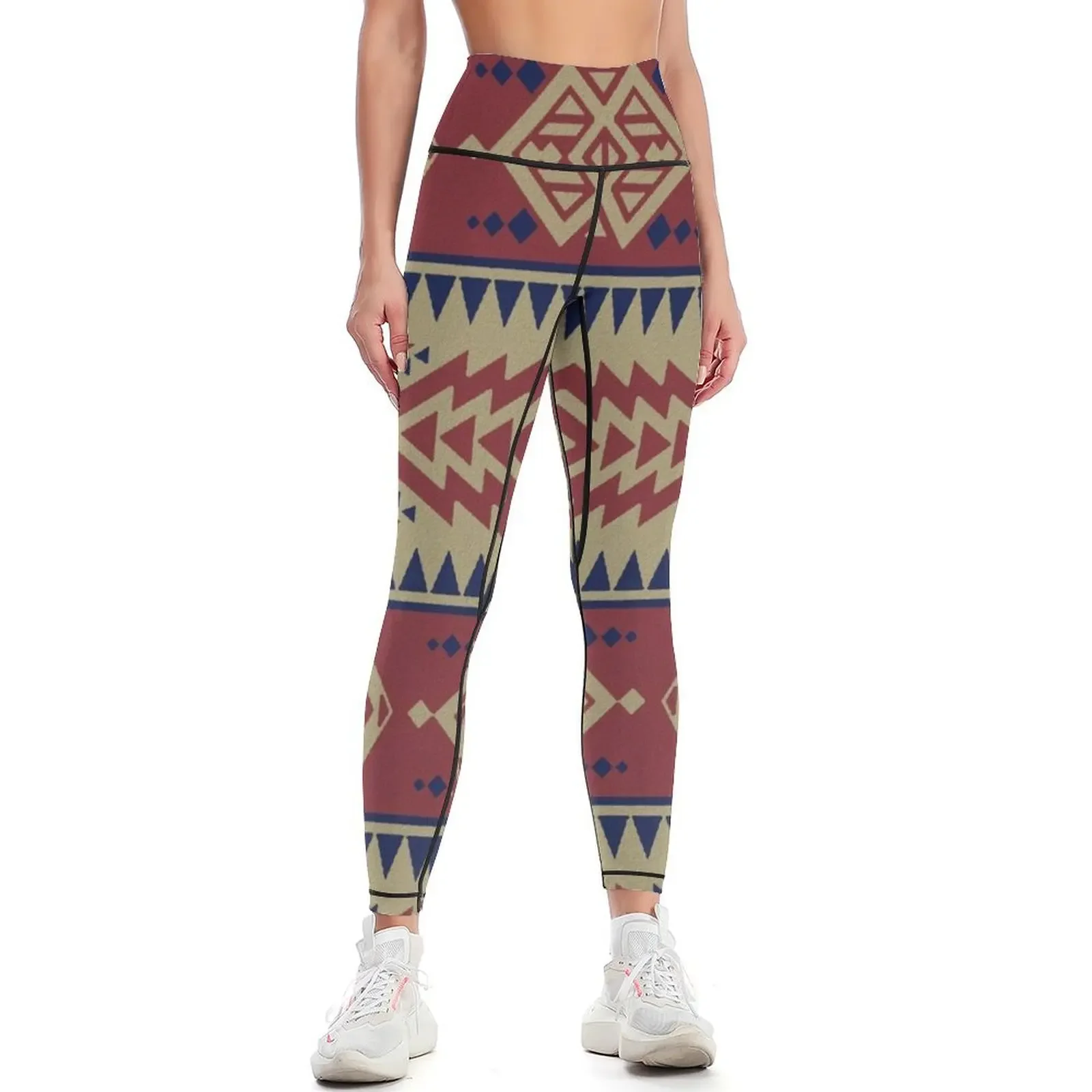 

Aztec Leggings Sports pants woman gym womans Female legging pants Womens Leggings