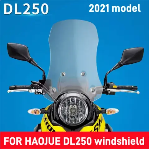 HAOJUE DL250 전면 앞유리 수정 액세서리, Haojue DL 250