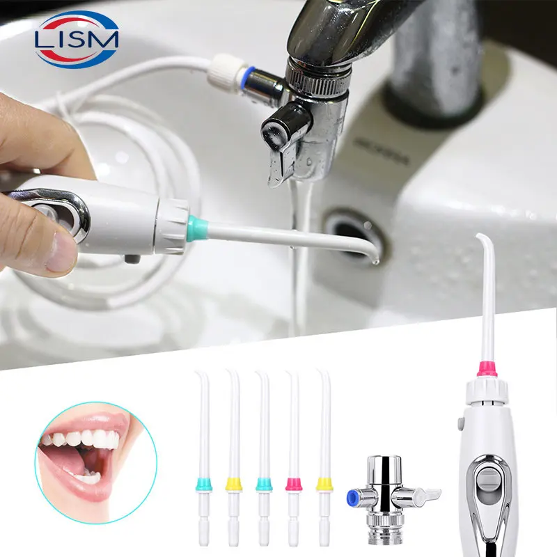 Dental SPA Faucet Tap Oral Irrigator Water Dental Flosser Toothbrush Irrigation Teeth Cleaning Switch Jet Family Water Floss