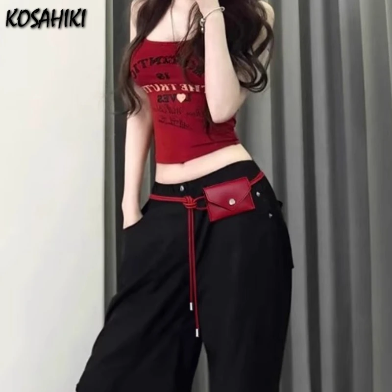 

Trendy Mini Purses and Handbags Sweet Y2k Aesthetic Fashion Casual Waist Packs Luxury Design All Match Vintage Bags for Women