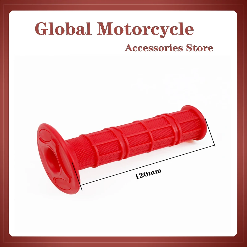 Full Waffle Grips Handlebar Handle Bar Rubber Grips For MX Motocross Jet Ski PWC Off Road ATV ATC Moped Dirt Pit Bike On sale