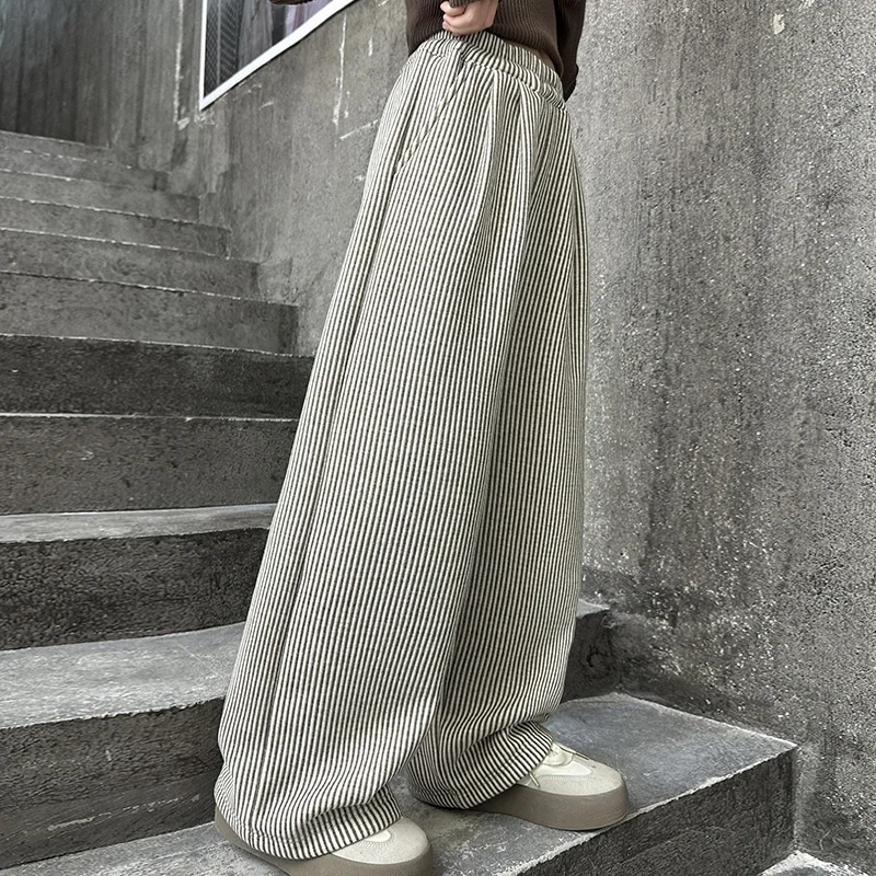 New Fashion Elastic Waist Girls Insulated Pants Winter Warm Wide Trousers Child Thermal Sweatpants 5 6 7 8 9 10 11 12 13 14 Year