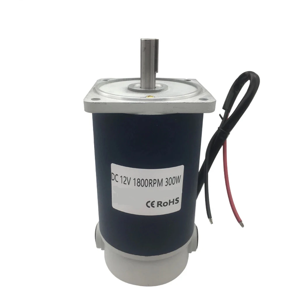 300W Motor High Speed DC 12V 24V 1800RPM 3000RPM High Torque Forward Reverse PWM Adjustable Permanent Magnet Motor Automated