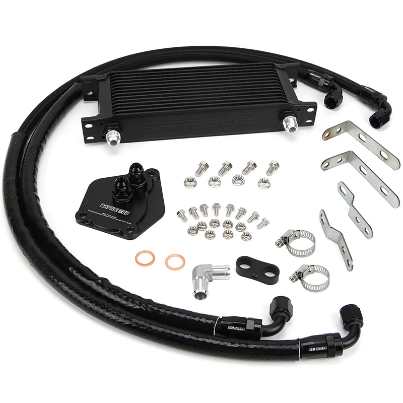 Transmission Cooling Adapter Plate Sandwich Gearbox Oil Cooler Kit For Honda FIT JAZZ 1.5L GK5 GR9 FC 1.8L CVT BB-TCK-005