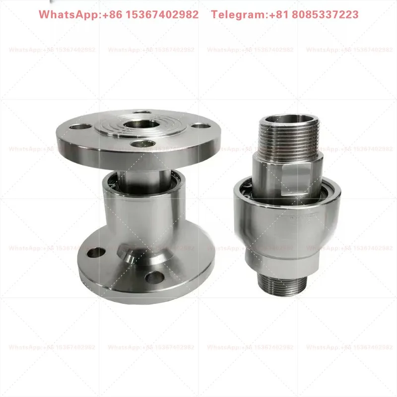 Rotary Dust Removal Water Pipe Fitting DN25 32 40 Straight Flange Threaded Connection Universal Joint for Plumbing