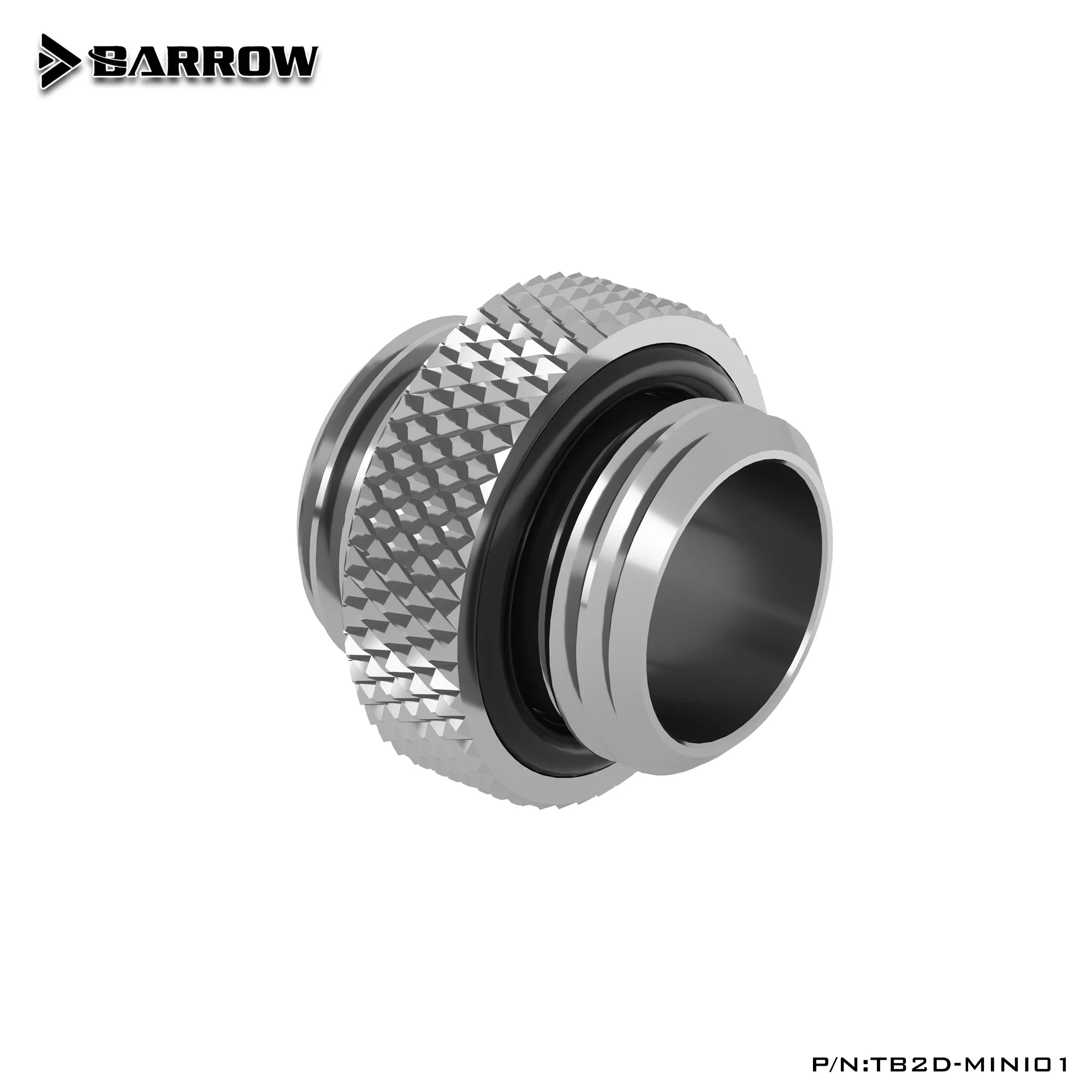 BARROW S Version Metal Fitting Computer Connector use for Water Cooling System Extend Fitting 45-90 Angle Cable Adapter P