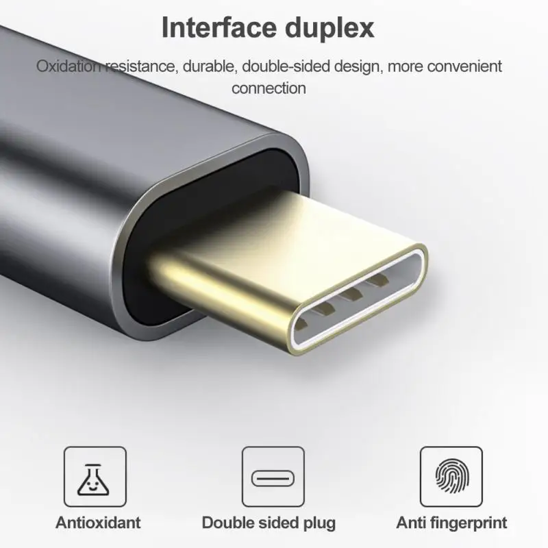 Usb Type-c إلى Rj45 10/100mbps Lan كابل الإنترنت 100 ميجابايت الألومنيوم Usb نوع C محول إيثرنت مستقر
