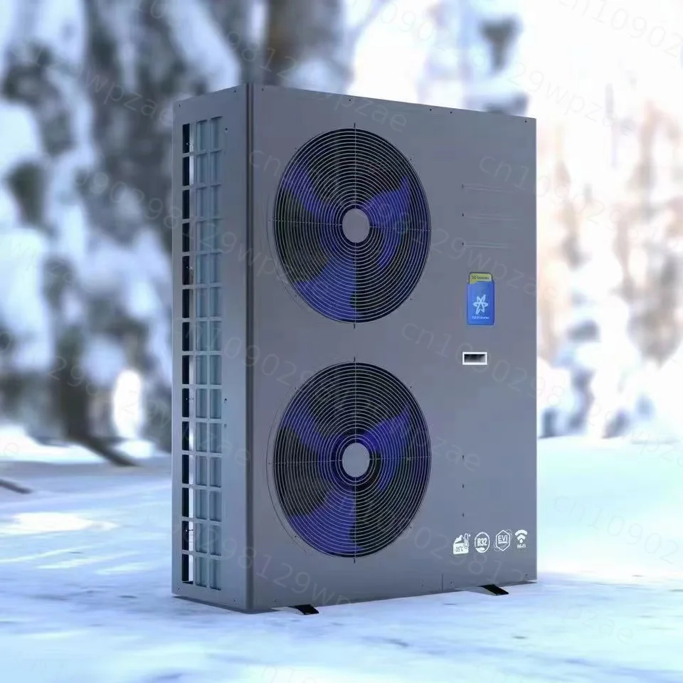 R290 Heat Pump Dc Inverter Evi 8-20kw Monobloc Air to Water Heat Pump for Project Heating and Cooling