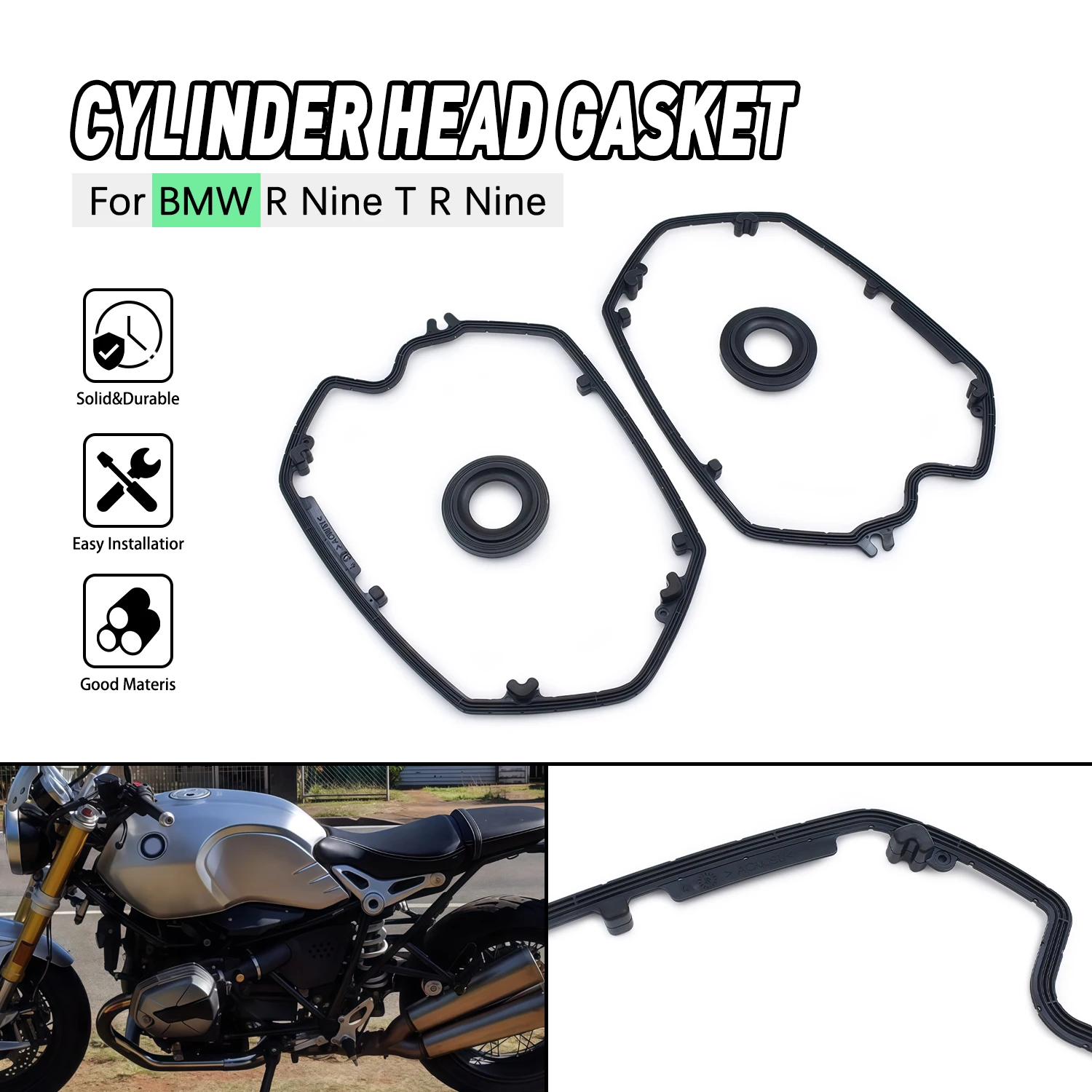 

Аксессуары для мотоциклов, уплотнительная прокладка головки блока цилиндров для Bmw R Nine T Nine T Pure Scrambler Urban GS 2019 2020-2023 11127923660