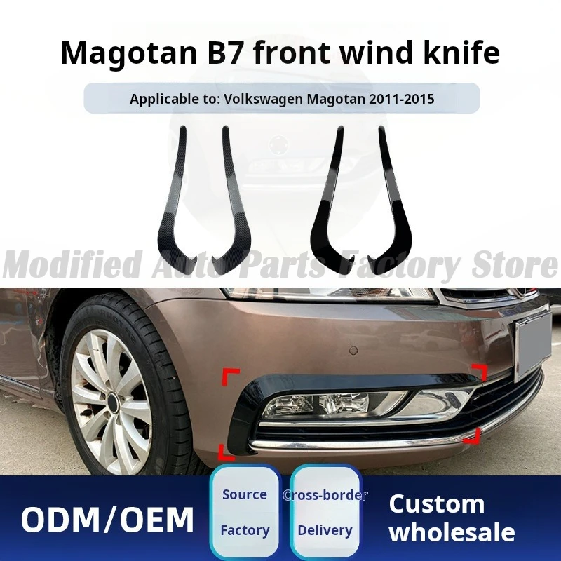 

Applicable To Volkswagen Maiteng Overseas Passat B7 11-2015 Front Trend Air Knife Car Sticker Modification
