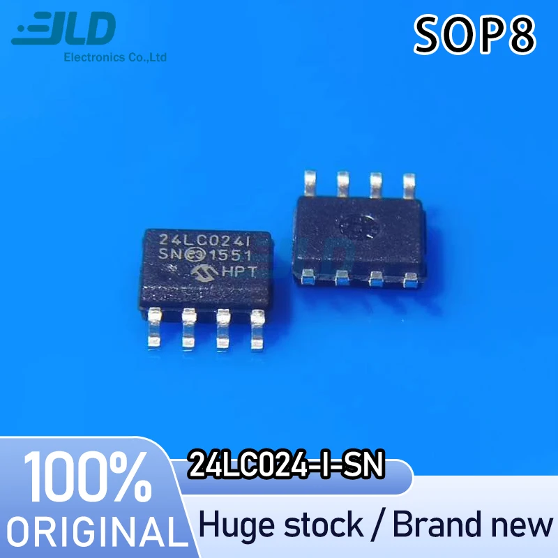 (3-10piece) 100% New 24LC024-I/SN SOP8 Chipset Professional one-stop ordering  Adequate stock Chip Electronics