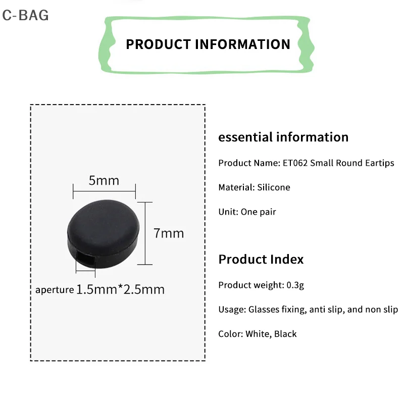 10 أزواج المضادة للانزلاق سيليكون قبضة الأذن نظارات النظارات الساق الأذن هوك سدادة قوس السحابة اكسسوارات معبد تلميح حامل