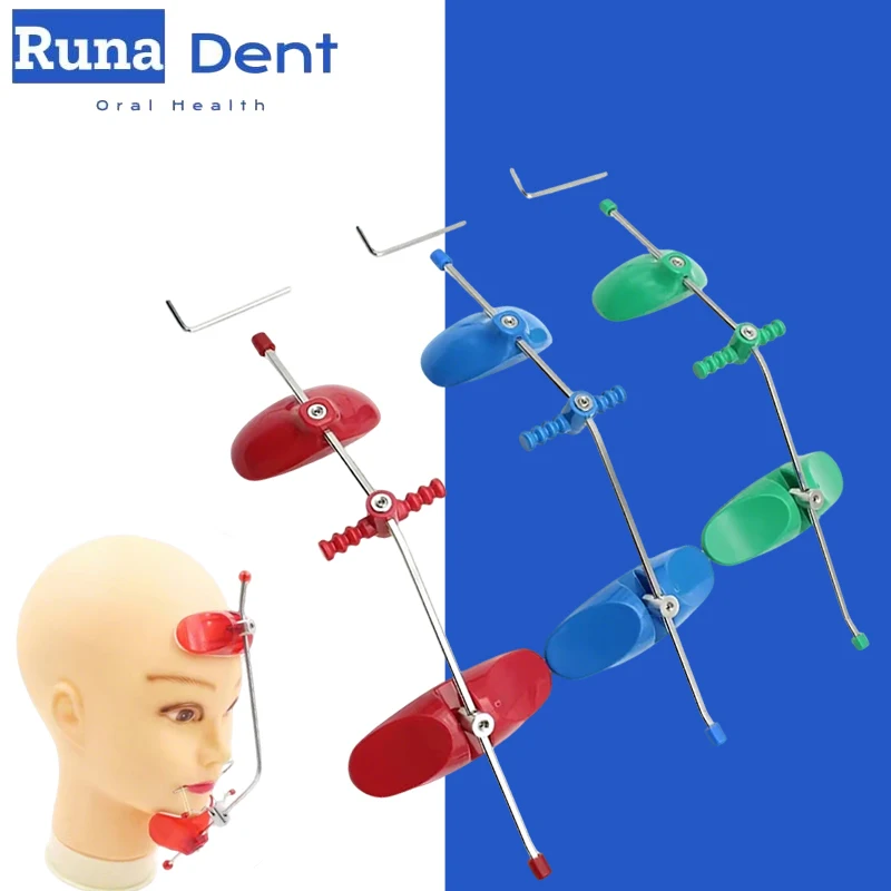 

Dental Headgear Single Pole Adjustable High Pull Face Mask Orthodontic Extra-Oral Traction Deep Bite Ortho