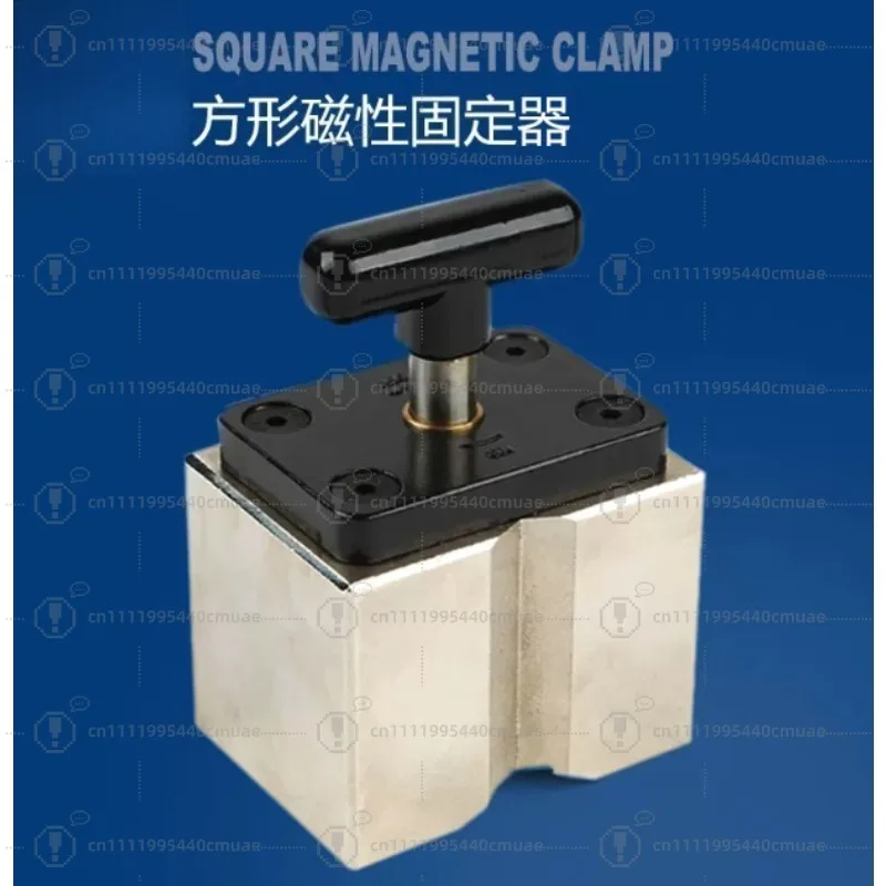 Magnetic Welding Clamp Holder MWC2M, Square Magnetic Fixing & Positioning Jig for Round Workpieces