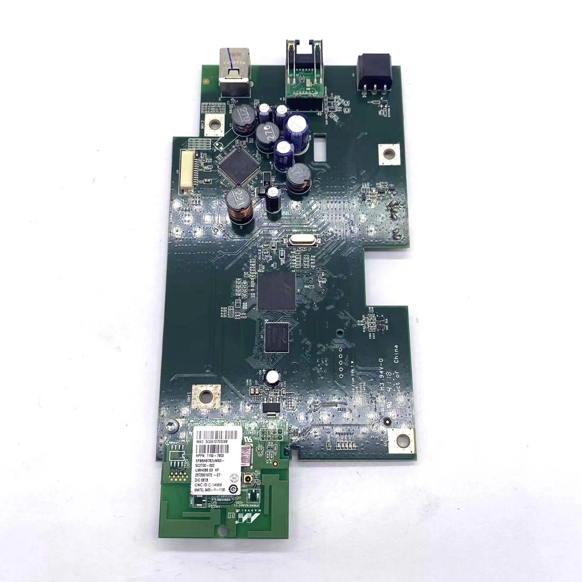 Imagem -05 - Rede Formatter Board Motherboard Cr76880005 Fits para hp Officejet 7110