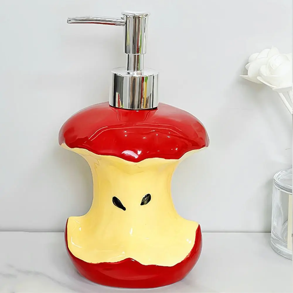 창의적인 손 세정제 액체 분리형 병 350ml 세라믹 병 세라믹 로션 병 빈 휴대용 손 소독제 용기