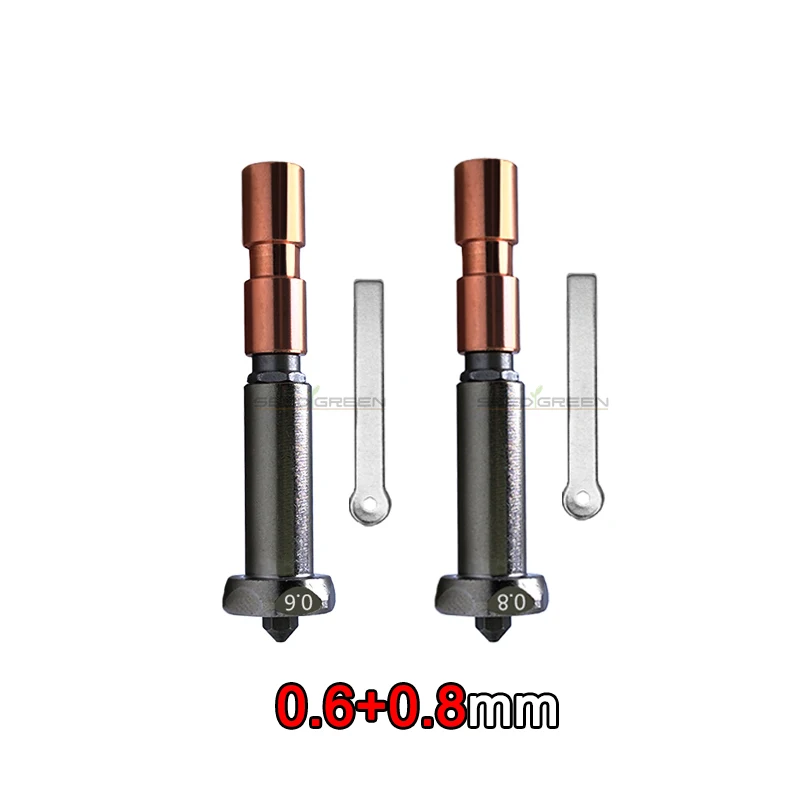Neu verbesserte Düse für Anycubic Kobra 3 Max. Kehle Kobra 3 Max Combo Düse 0,4 mm 0,6 mm 0,8 mm schnelle Erwärmung