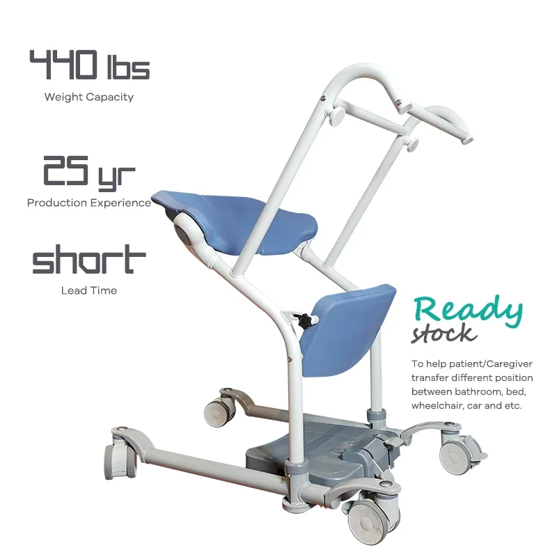 home manual adjustable standing transfer device able assist elderly sit to stand transfer aid