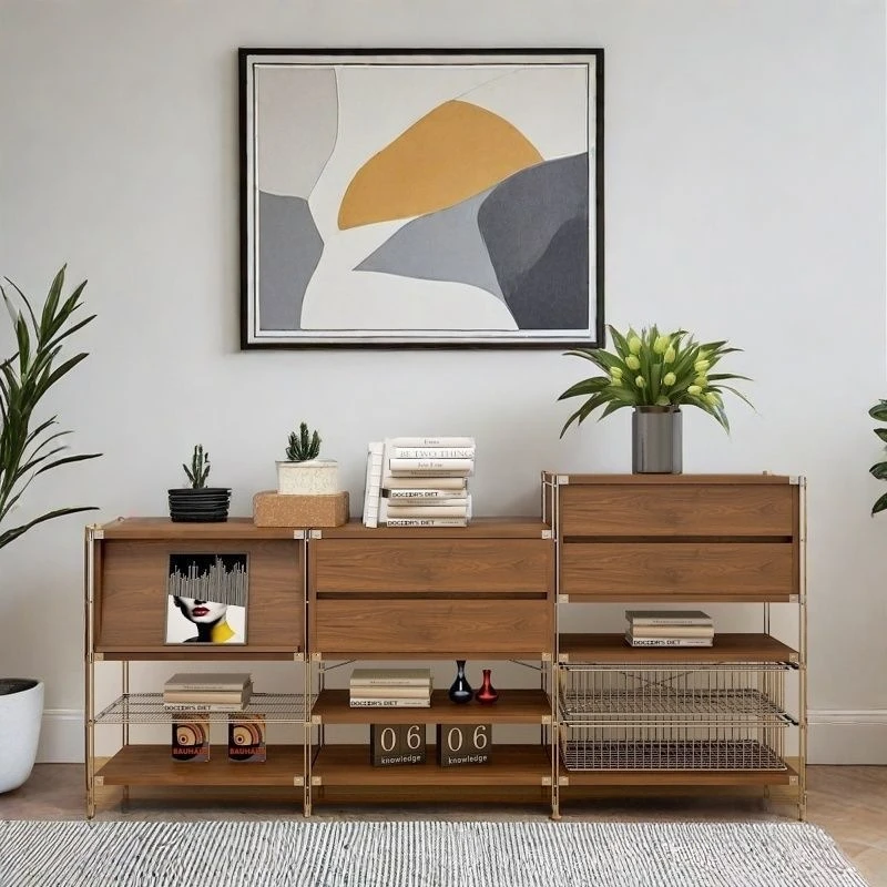 

Shelf Living Room Low Cabinet Magazine Cabinet Display Cabinet