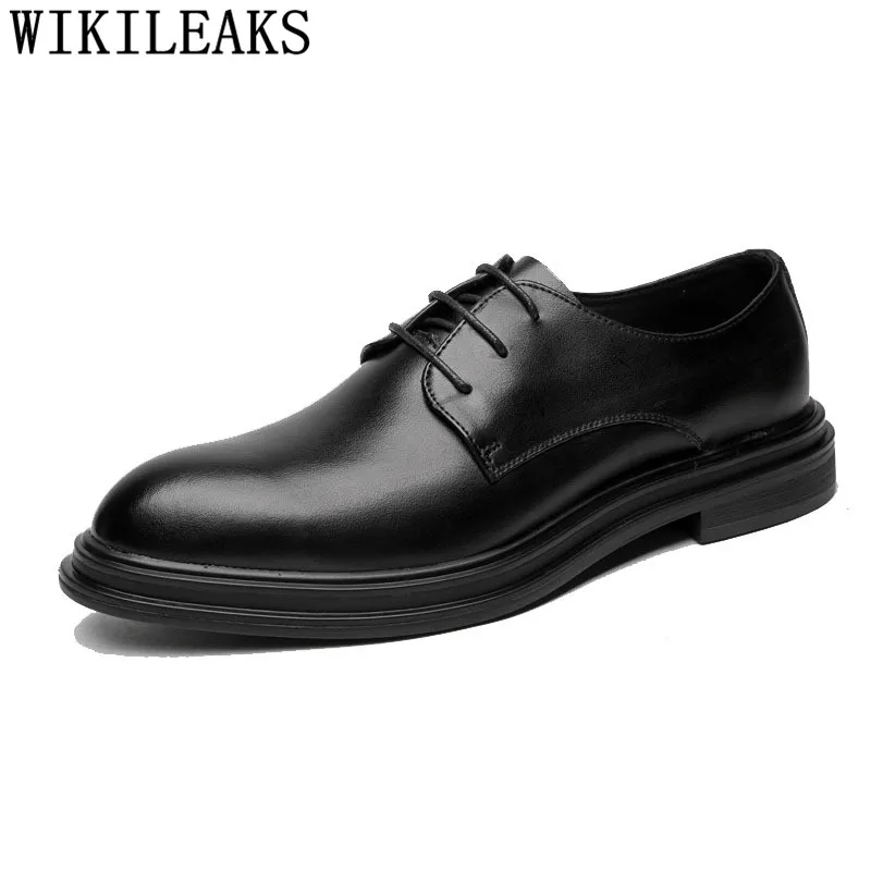 Men Shoes Lace Up Patent Leather Shoes Men Formal Mariage Wedding Dress Shoes Men Oxford Shoes For Men Zapatos Hombre Vestir