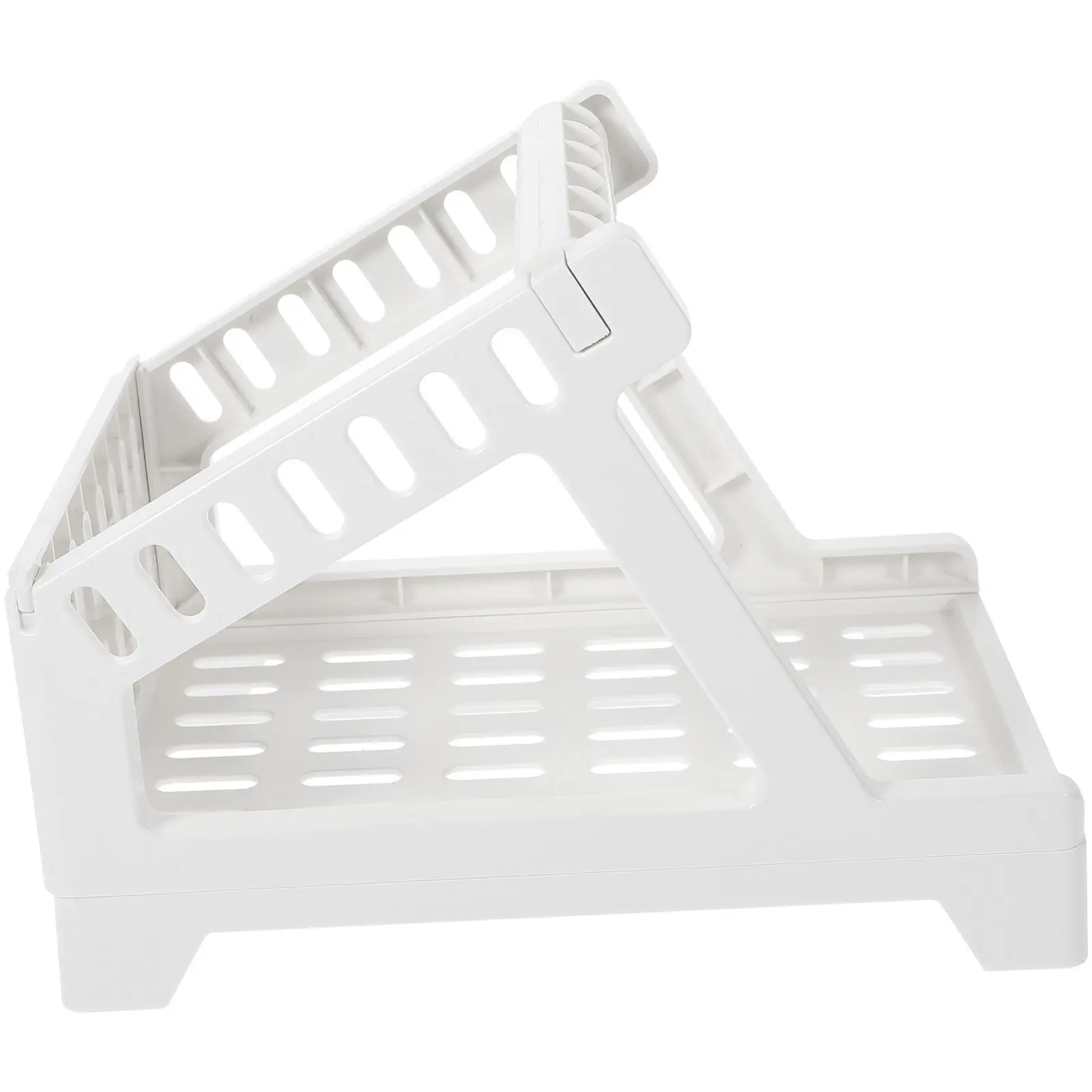 Heavy Duty Plastic Label Roll Holder Desktop Shipping Label Stand Thickened ABS Material Feeding for Thermal Labels