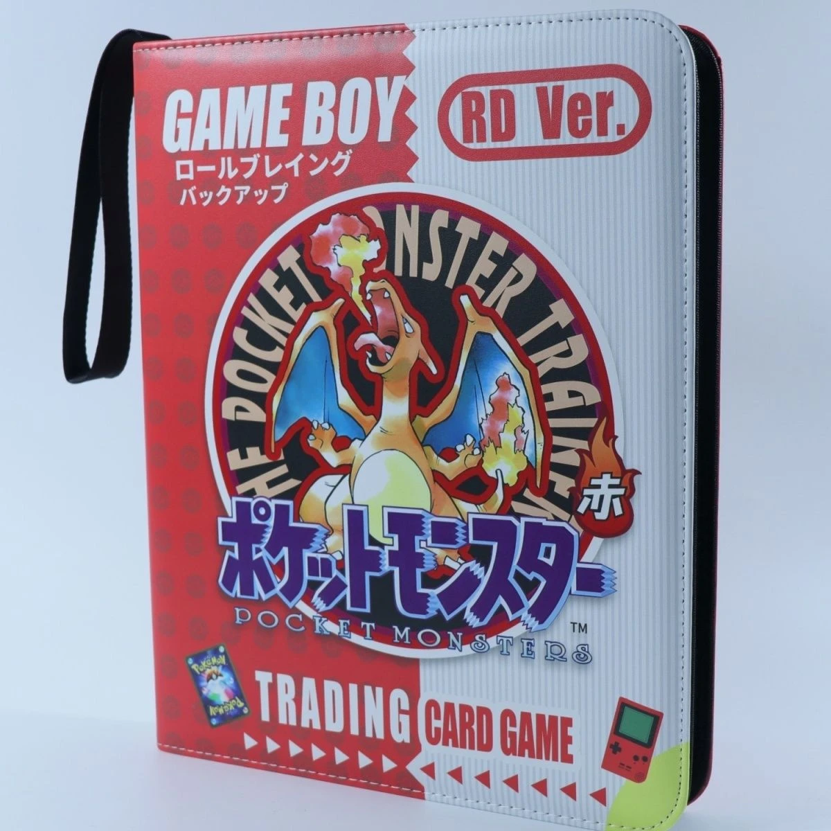 Pokemon GB Card Album Binder Gengar Charizard Blastoise Zipper Book 400/900 Large Capacity Pockets Cards Binders Storage Gift - view 5