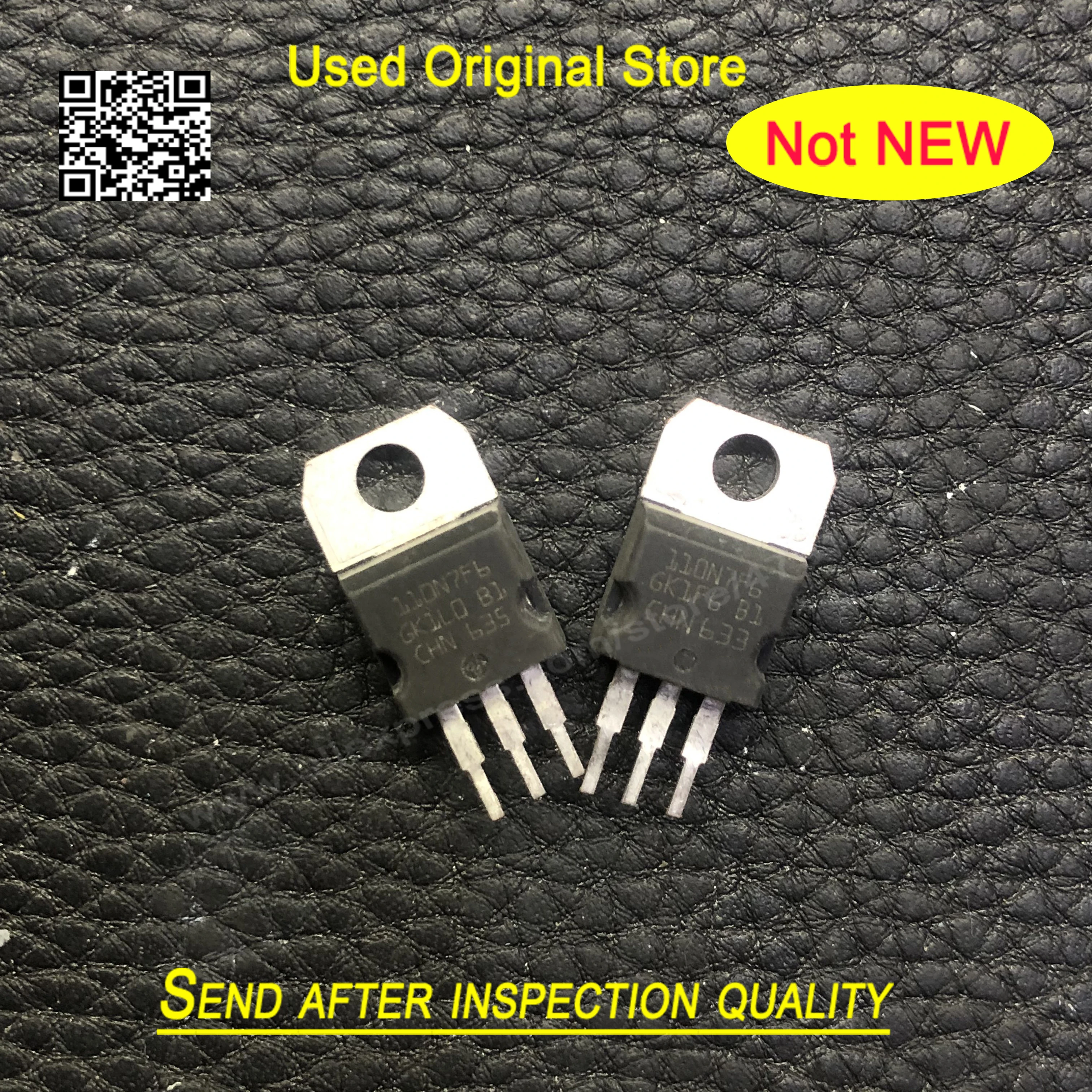 Used 10pcs/lot 110N7F6 STP110N7F6 MOSFET N-CHANNEL 68V 110A TO-220