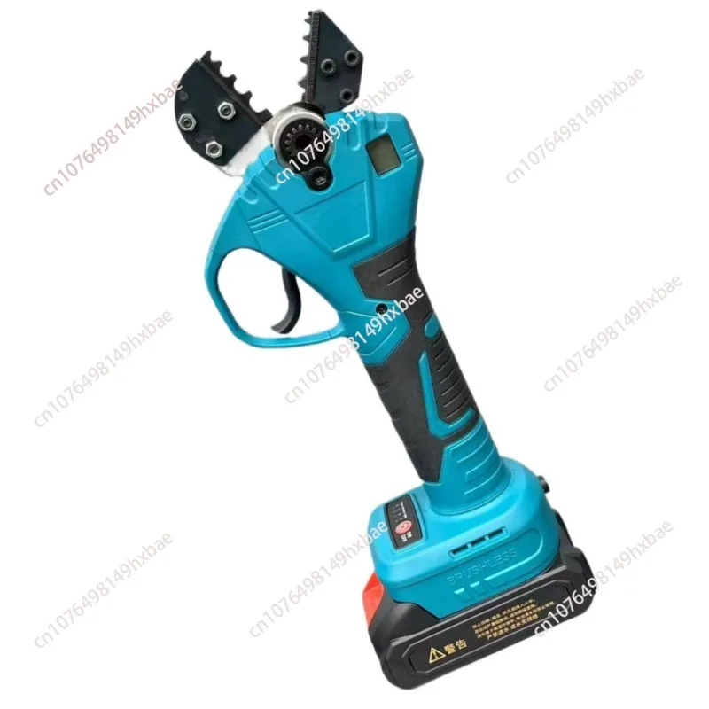 Electric Crimping Clamp Rechargeable Cold Crimping Clamp Mini Wiring EW-50X Terminal Pre-Insulated Tubular Bare Crimper