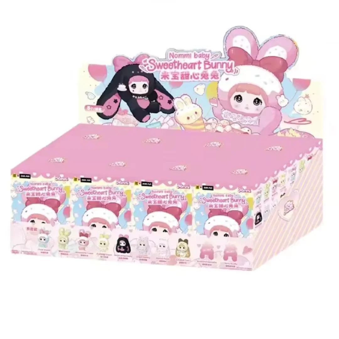 

Authentic Nommi Sweet Heart Rabbit Plush Doll Toy Trendy Blind Box Surprise Soft Stuffed Animal Ornament Mystery Gift For Girls