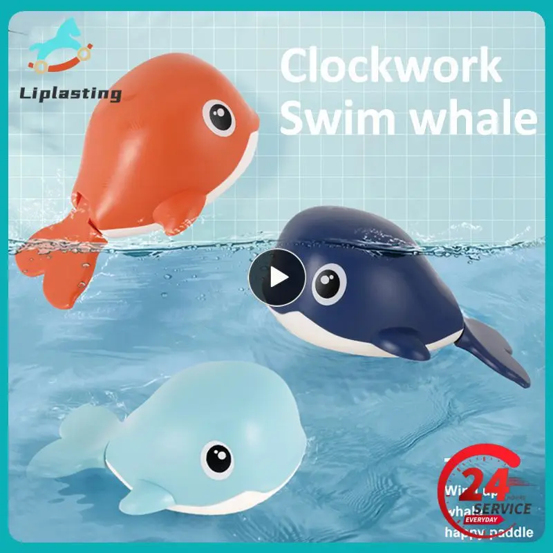 

Baby Bathing Toy Clockwork Swim Whale Dabbling Toys Children's Bath Toys Early Education Toys Multicolor Boys Classic Toys