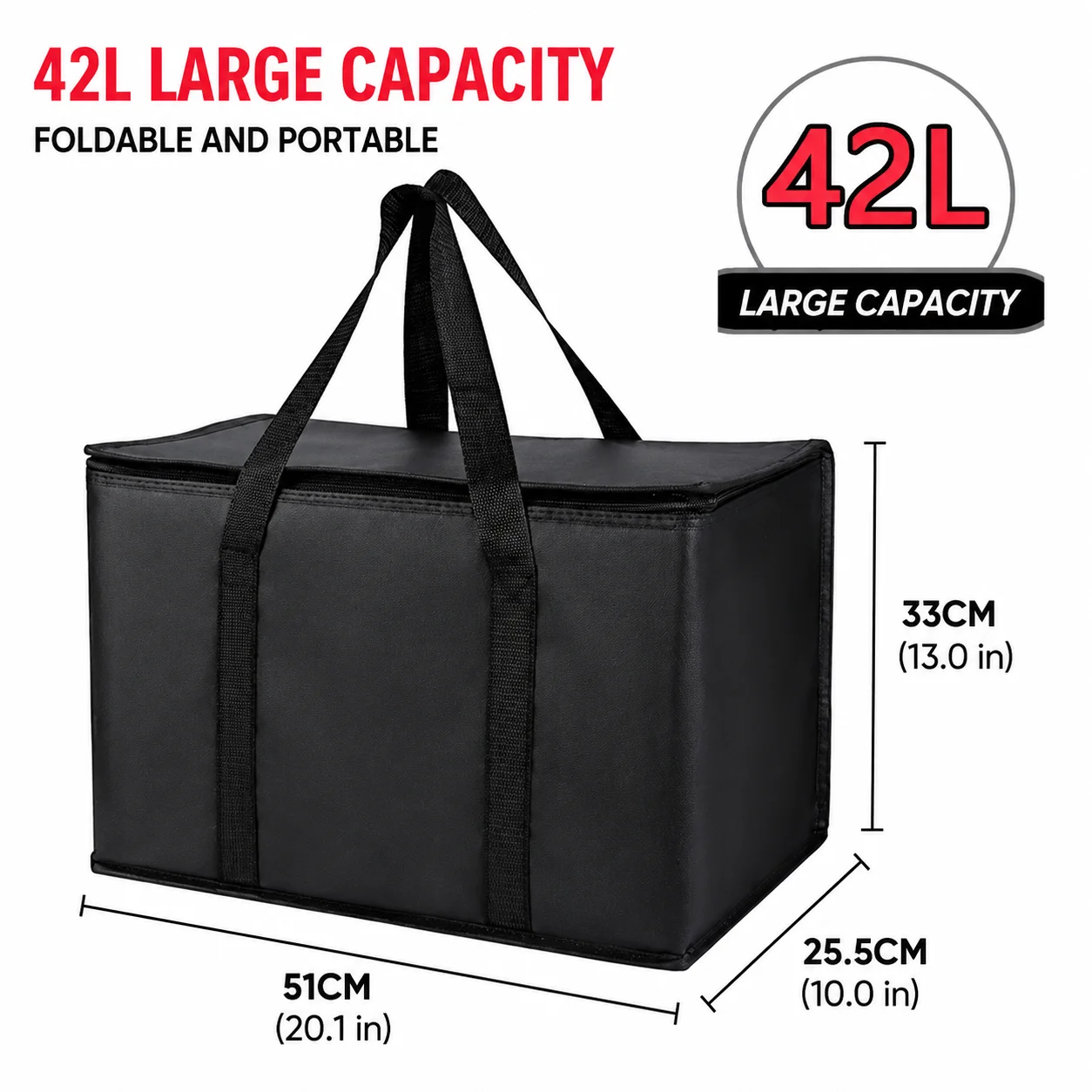 Tas Terisolasi Besar Menjaga M - Food Storage Keep Hot ulasan dan harga