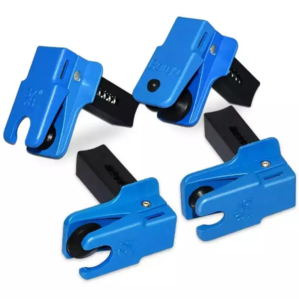 4pcs Car brake oil pipe plug Automotive brake nozzle clamp oil tool brake tubing to prevent oil spills