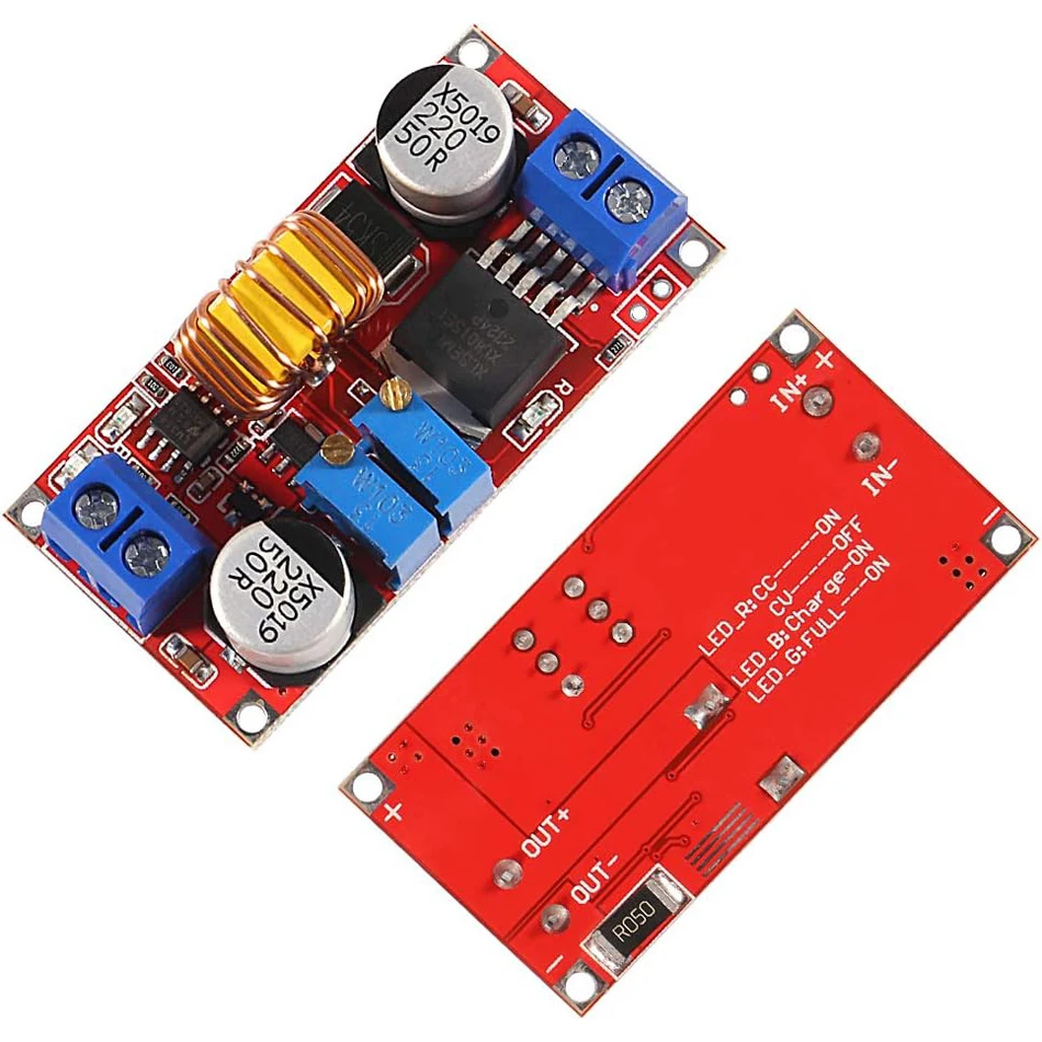 4 PCs 5A DC-DC Adjustable Buck Converter XL4015 4 - 38V to 1.25 - 36V Step Down Power Supply Voltage Regulator Power Module