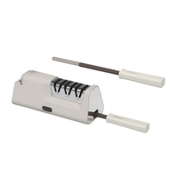 Manual ceramic rod, electric knife sharpener