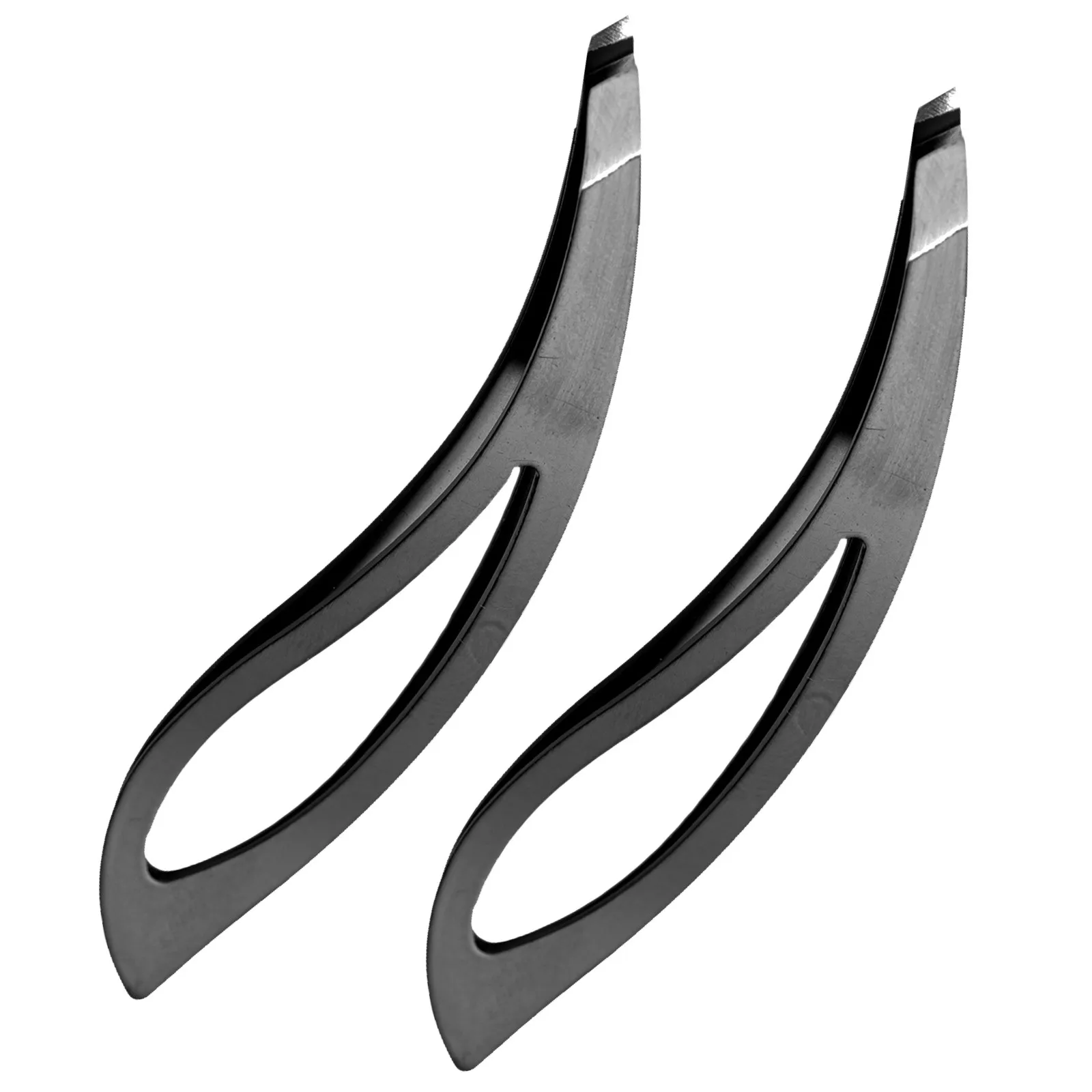 Stainless Steel Eyebrow Tweezers Slant Tip Eyebrow Removal Tool Precision Tweezing Tool for Men Women Eye Brow Plucker